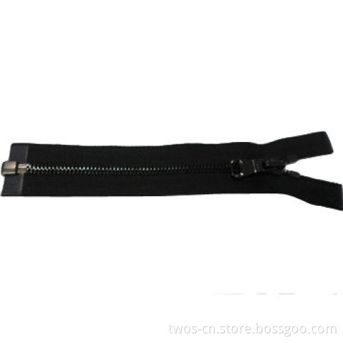 #4 Open End Metal Zipper with Smooth and Powerful Teeth, Available in Various Colors